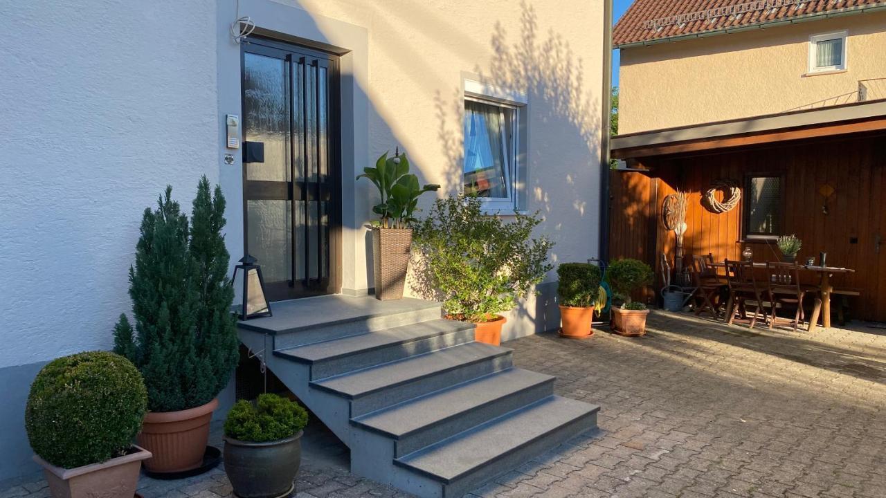 Ferienwohnung Schmid Lautrach Exteriér fotografie