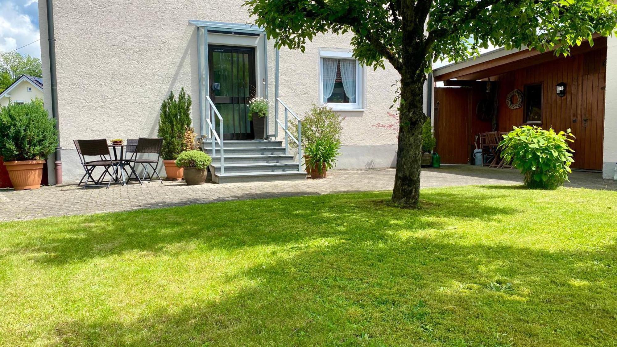 Ferienwohnung Schmid Lautrach Exteriér fotografie